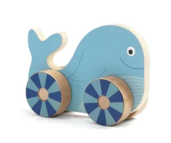 3 Animalitos con Ruedas de Madera