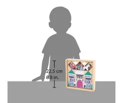 37 Bloques de Madera Reino Encantado Roads