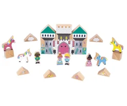 37 Bloques de Madera Reino Encantado Roads