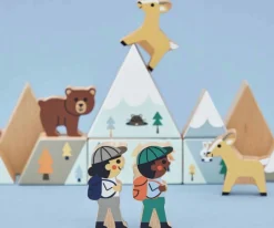 35 Bloques de Madera Valle Nevado Cross Roads