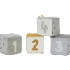 4 Cubos Apilables Blanditos Little Farm