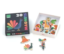 20 Imanes de Animales Andy Westface