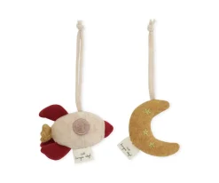 2 Juguetes de Actividades Moon/Rocket