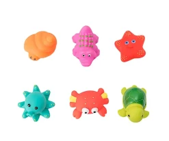 6 Juguetes de Baño Shellfish