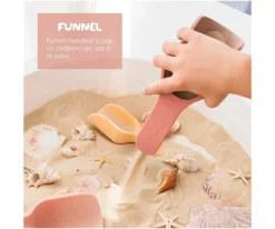 3 Palas de Silicona Encajables Coral