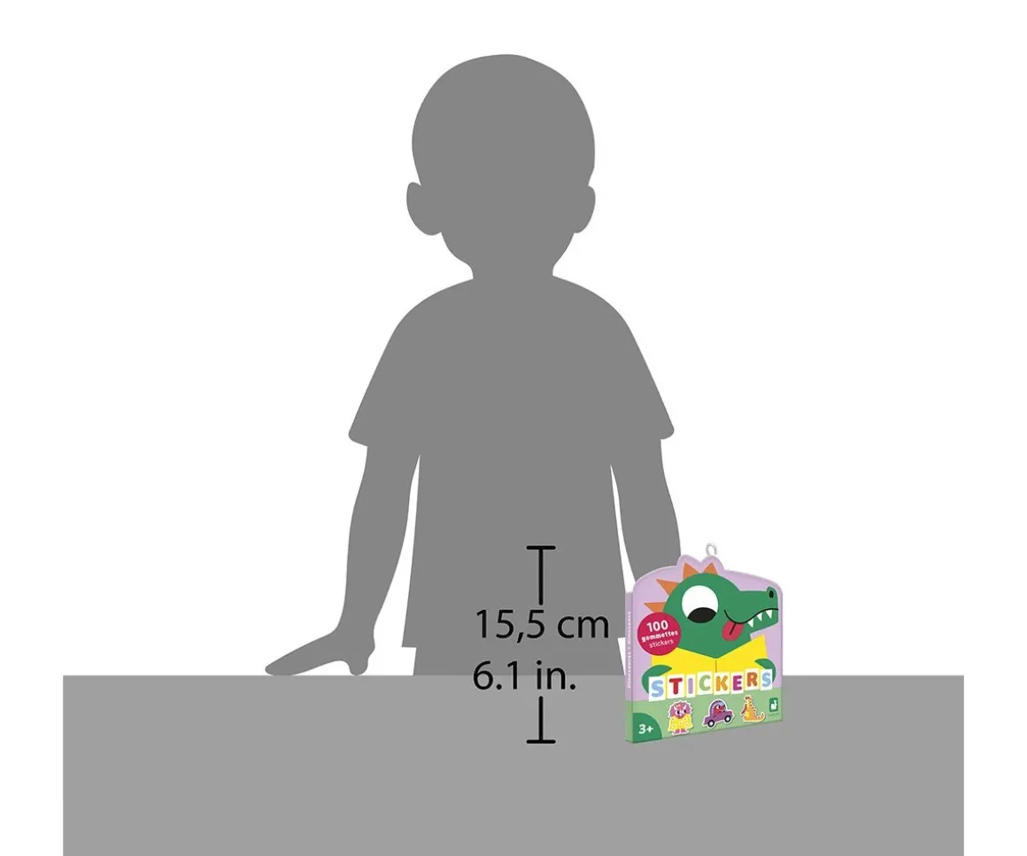 100 Pegatinas de Dinosaurios