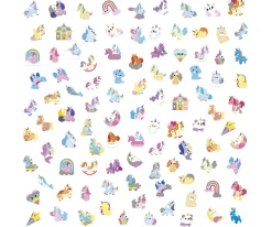 100 Pegatinas de Unicornios