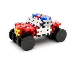 160 Piezas Construcción Vehículos Bomberos 4en1