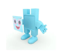 12 Piezas Emoti Meli Happy