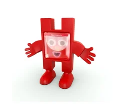 12 Piezas Emoti Meli Bomberos