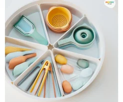 3 Pinzas Silicona Coral