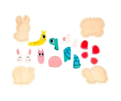 4 Puzzles Evolutivos Jardín