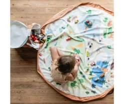 Alfombra de Juegos + Cesta de Almacenaje Soo Zoo