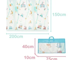 Alfombra de Juegos Reversible Circus