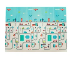 Alfombra de Juegos Reversible Town Jungle