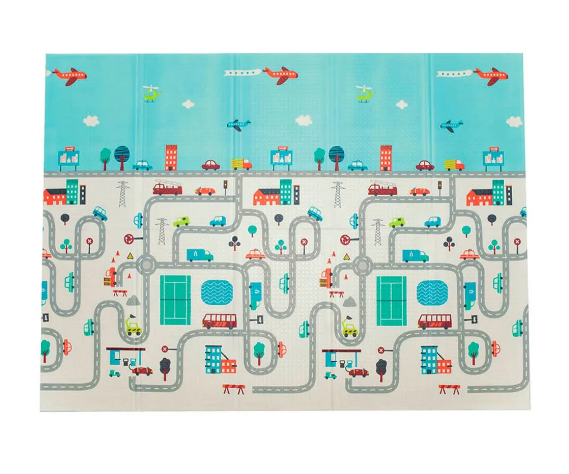 Alfombra de Juegos Reversible Town Jungle