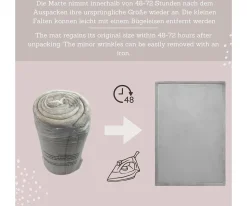 Alfombra Infantil Nube Gris