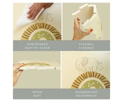 Alfombra Puzle Safari 90 x 90 cm