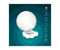 Altavoz con Iluminación Luna Multicolor