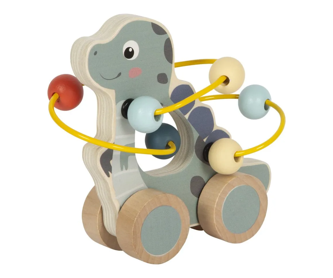 Animal Para Empujar con Circuito de Motricidad Dino