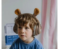 Auriculares KidyEars Infantiles con Orejas de Animal Oso