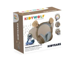 Auriculares KidyEars Infantiles con Orejas de Animal Oso