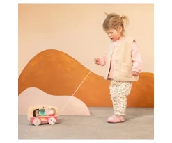 Autobús Mágico de Madera de Lena la Unicornio