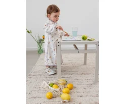 Bata de Pintura Escolar Happy Peach