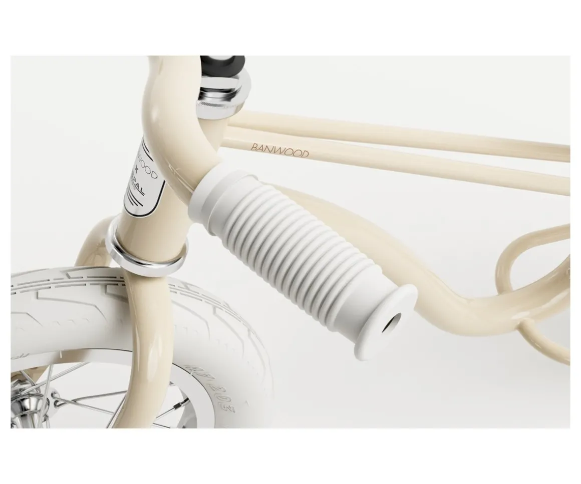 Bicicleta Banwood sin Pedales Icon Crema