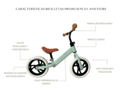 Bicicleta Equilibrio Premium Cherry
