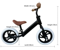 Bicicleta Equilibrio Premium Taupe
