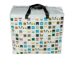 Bolsa de Almacenaje Caras Minecraft