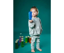 Botella Sensorial Flotante Turquesa