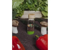 Botella Sensorial Veggies