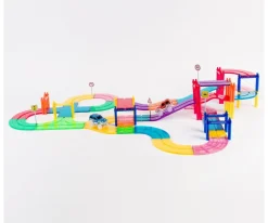 Braintoys Imanix Pista de Carreras 50 piezas