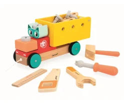 Brico'Kids Camión de Arrastre y Construcción