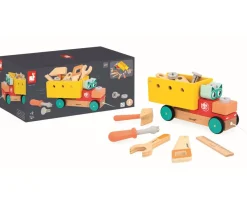 Brico'Kids Camión de Arrastre y Construcción