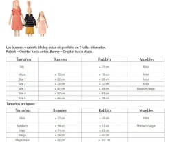 Bunny con Vestido Marrón T2