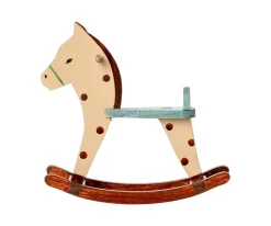 Caballito Balancín para Ratón con Lunares