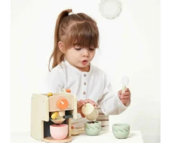 Cafetera de Madera Abuelita Alegre