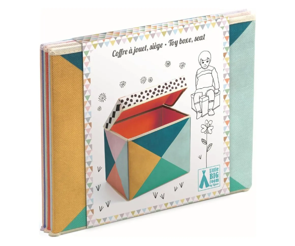 Caja de Almacenamiento Con Asiento Geometría