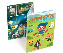 Calcomanía Comic Flying Sofye