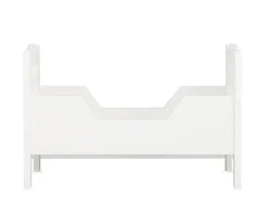 Cama Arlequín para Muñecas Blanca