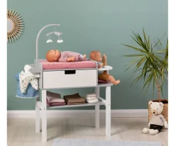 Cambiador de Muñecas Viola Gris/Blanco