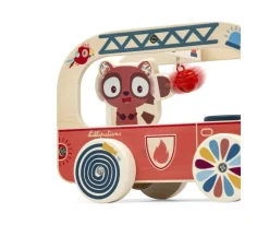 Camión de Bombero de Madera Jack el León