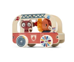 Camión de Bombero de Madera Jack el León