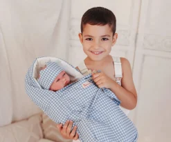 Capazo de Tela para Muñecos Colección Noel