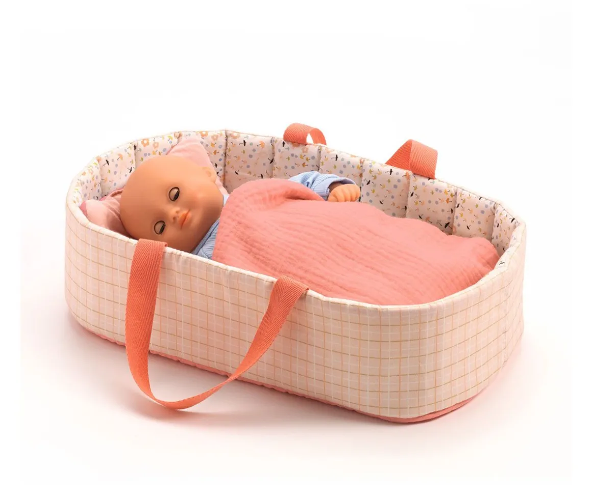 Capazo Pomea Pink Lines