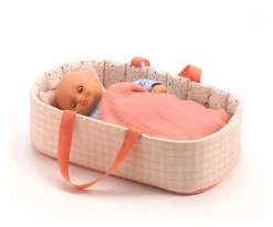 Capazo Pomea Pink Lines