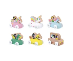 Carruaje de Madera Caballero Reino Encantado Cross Roads Amarillo